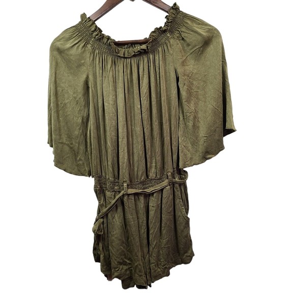 NWT Chaser Off Shoulder Romper Womems Medium - Picture 1 of 6